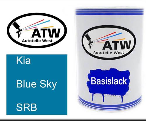 Kia, Blue Sky, SRB: 500ml Lackdose, von ATW Autoteile West.